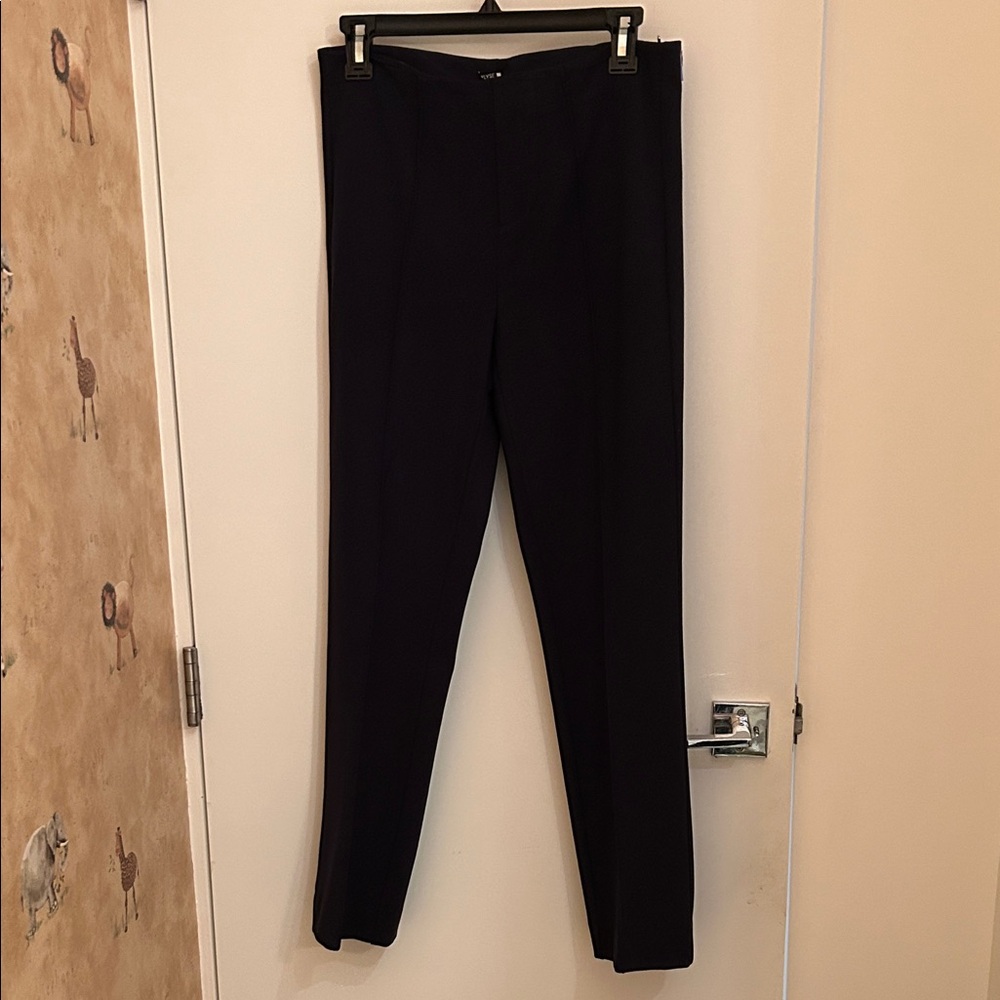 Classic Black Women's Straight Leg Trousers